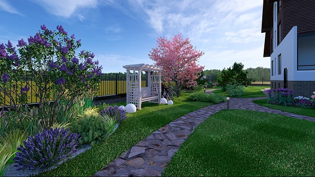 Сад равновесия - вид 1